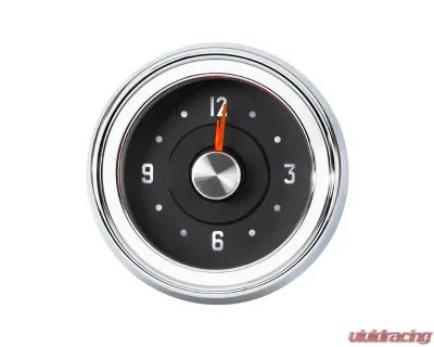 Dakota Digital RLC-51C-X Clock for 1951-1952 Chevrolet Cars, LED Display, Black Finish - RLC-51C-X