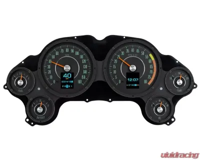 Dakota Digital RLC Clock for 1964 Chevrolet Corvette, Digital Display, Custom Fit - RLC-64C-VET-X