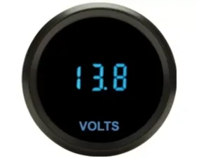 Dakota Digital 2-1/16 Voltmeter Chrome Blue