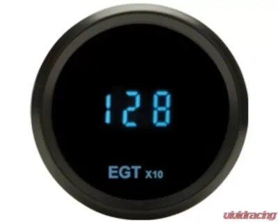 Dakota Digital SLX-12-1-K 2-1/16" Exhaust Gas Temperature Gauge Black Blue - SLX-12-1-K