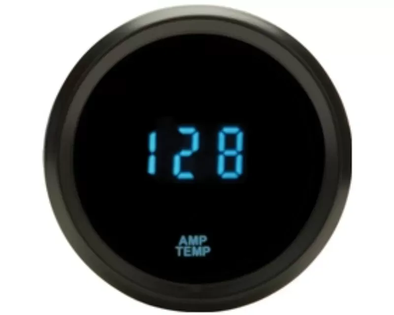 Dakota Digital 2-1/16 Amplifier Temperature Chrome Blue - SLX-15-1-C