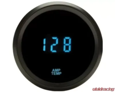 Dakota Digital SLX-15-1-C 2-1/16 Amplifier Temperature Gauge Chrome Blue - SLX-15-1-C