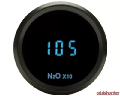 Dakota Digital SLX-23-1-K 2-1/16 Nitrous Pressure Gauge Black Blue - SLX-23-1-K