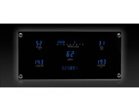 Dakota Digital VFD3-1007-Z 5 Gauge Designer Series Instrument System 3.8 x 8.1