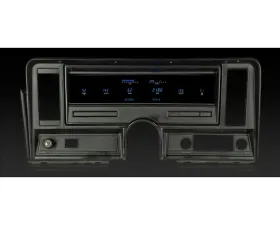 Dakota Digital VFD3-69C-NOV-Z Instrument System for 1969-1976 Buick Apollo & Chevrolet Nova, Blue/Teal