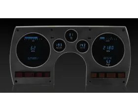 Dakota Digital VFD3-82C-CAM-Z Instrument System Blue Teal for 1982-1992 Chevrolet Camaro