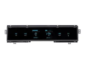 Dakota Digital Instrument System for 1991-1996 Chevrolet Caprice, OEM Digital Dash Blue/Teal