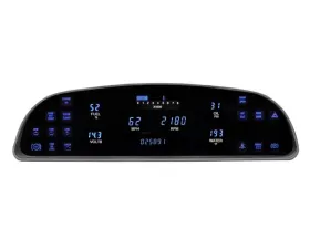 Dakota Digital Instrument System Blue and Teal for 1991-1996 Chevrolet Caprice/Impala SS
