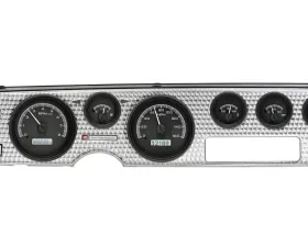 Dakota Digital VHX Instruments for 1970-1981 Pontiac Firebird, Black Alloy Background, White