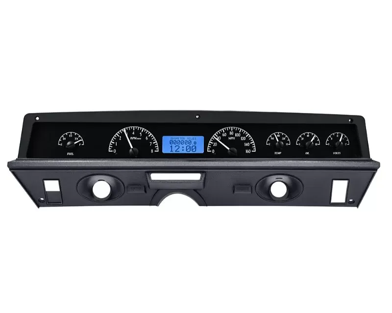 タカD Dakota Digital VHX Instruments Black Alloy Background Red