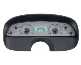 Dakota Digital VHX Instruments Silver Alloy Background White for 1991-1996 Chevrolet Caprice/Impala SS