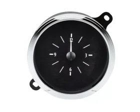 Dakota Digital Analog Clock Black Alloy Background White Ford Car 1941-1948