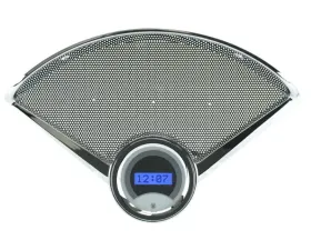 Dakota Digital VLK-55C-C-R Clock with Carbon Fiber Background for 1955-1956 Chevrolet