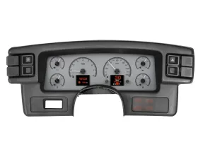 Dakota Digital Silver Face HDX System Ford Mustang 1987-1989