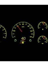 Dakota Digital Silver Face HDX System for 1995-1998 Chevrolet GMC Pickup HDX-95C-PU-S                                     - HDX-95C-PU-S - Image 12