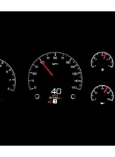 Dakota Digital Silver Face HDX System for 1995-1998 Chevrolet GMC Pickup HDX-95C-PU-S                                     - HDX-95C-PU-S - Image 4