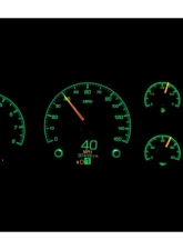 Dakota Digital Silver Face HDX System for 1995-1998 Chevrolet GMC Pickup HDX-95C-PU-S                                     - HDX-95C-PU-S - Image 5