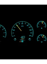 Dakota Digital Silver Face HDX System for 1995-1998 Chevrolet GMC Pickup HDX-95C-PU-S                                     - HDX-95C-PU-S - Image 9