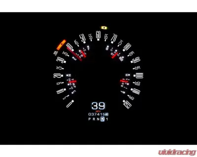 Dakota Digital RLC/RTX Clock for 1951 Ford Car, RLC-51F-X, Custom Fit, Modern Design - RLC-51F-X