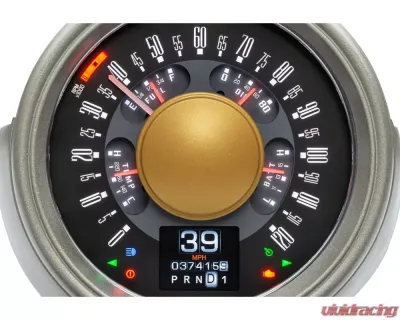 Dakota Digital RLC/RTX Clock for 1951 Ford Car, RLC-51F-X, Custom Fit, Modern Design - RLC-51F-X