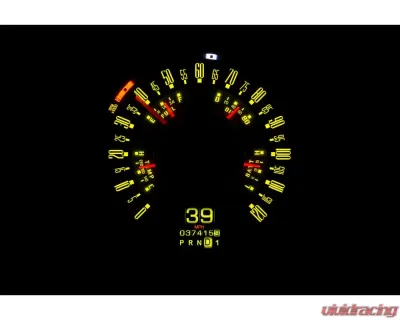 Dakota Digital RLC/RTX Clock for 1951 Ford Car, RLC-51F-X, Custom Fit, Modern Design - RLC-51F-X