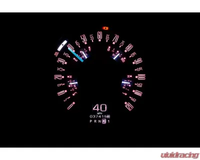 Dakota Digital RLC/RTX Clock for 1951 Ford Car, RLC-51F-X, Custom Fit, Modern Design - RLC-51F-X