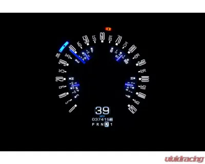 Dakota Digital RLC/RTX Clock for 1951 Ford Car, RLC-51F-X, Custom Fit, Modern Design - RLC-51F-X