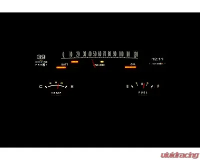 Dakota Digital RLC/RTX Clock for 1958 Chevrolet Cars, High-Quality Digital Display - RLC-58C-IMP-X