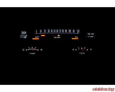 Dakota Digital RLC/RTX Clock for 1958 Chevrolet Cars, High-Quality Digital Display - RLC-58C-IMP-X