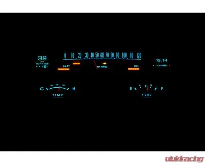 Dakota Digital RLC/RTX Clock for 1958 Chevrolet Cars, High-Quality Digital Display - RLC-58C-IMP-X