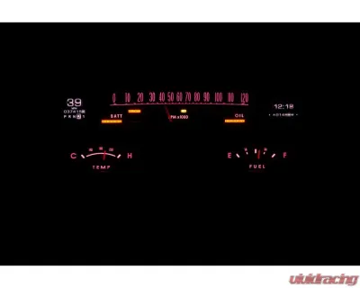 Dakota Digital RLC/RTX Clock for 1958 Chevrolet Cars, High-Quality Digital Display - RLC-58C-IMP-X