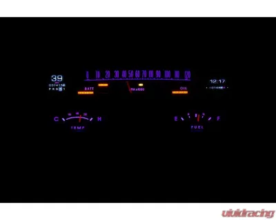 Dakota Digital RLC/RTX Clock for 1958 Chevrolet Cars, High-Quality Digital Display - RLC-58C-IMP-X