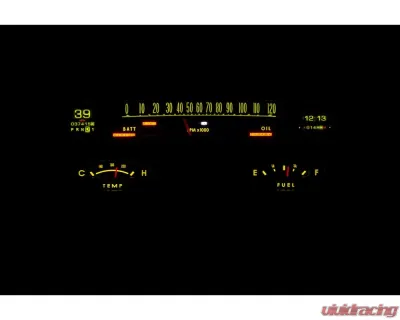 Dakota Digital RLC/RTX Clock for 1958 Chevrolet Cars, High-Quality Digital Display - RLC-58C-IMP-X