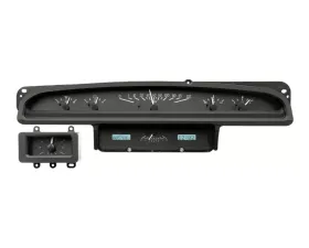 Dakota Digital VHX System White Display Black Alloy Face for 1970-1971 Ford Torino