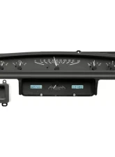 Dakota Digital VHX System White Display Black Alloy Face for 1970-1971 Ford Torino                                     - VHX-70F-TOR-K-W - Image 3