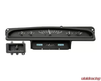 Dakota Digital VHX System White Display Black Alloy Face for 1970-1971 Ford Torino - VHX-70F-TOR-K-W