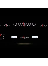 Dakota Digital VHX System White Display Black Alloy Face for 1970-1971 Ford Torino                                     - VHX-70F-TOR-K-W - Image 2