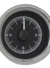 Dakota Digital Analog Clock Red Display Black Alloy Face for 1958-1962 Chevrolet Corvette                                     - VLC-58C-VET-K-R - Image 2