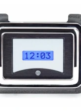 Dakota Digital VLK-40F-S-W White Display Silver Alloy Digital Clock for 1940 Ford Car                                     - VLK-40F-S-W - Image 3