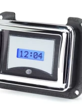 Dakota Digital VLK-40F-S-W White Display Silver Alloy Digital Clock for 1940 Ford Car                                     - VLK-40F-S-W - Image 2