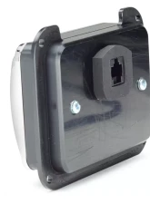 Dakota Digital VLK-40F-S-W White Display Silver Alloy Digital Clock for 1940 Ford Car                                     - VLK-40F-S-W - Image 3