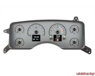 Dakota Digital HDX Instruments Silver for 1990-1993 Ford Mustang, HDX-90F-MUS-S - HDX-90F-MUS-S