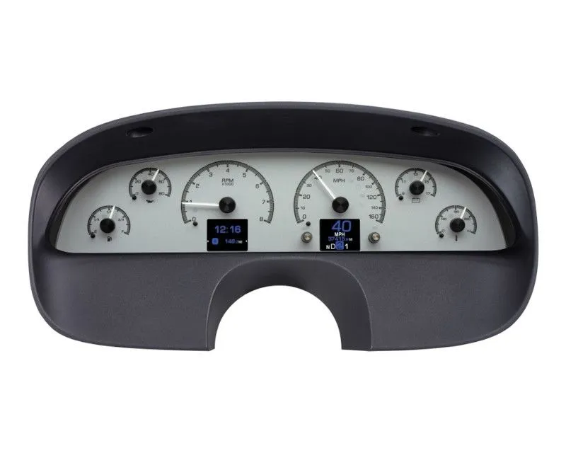 Dakota Digital HDX Instruments Silver Chevrolet Caprice & Impala 1994-1996 - HDX-94C-CAP-S