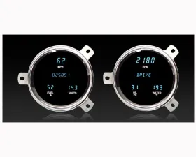 Dakota Digital MFD3-51C-B 6 Gauge MFD System for 1951-1952 Chevrolet Custom Build