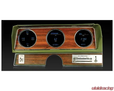 Dakota Digital MFD3-70O-CUT-Z MFD System for 1970-1971 Oldsmobile 442, Metric Custom Build - MFD3-70O-CUT-Z
