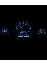 Dakota Digital 5 Gauge Round Carbon Fiber MHX System Metric Custom Build MHX-1015-C-B                                     - MHX-1015-C-B - Image 2