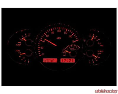 Dakota Digital Multi-Level Carbon Fiber MHX System Metric Custom Build MHX-1016-C-R - MHX-1016-C-R