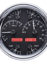 Dakota Digital Single Round Black Alloy MHX System Metric Custom Build MHX-1019-K-R                                     - MHX-1019-K-R - Image 2