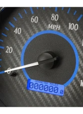 Dakota Digital 5.4" Triple Round Carbon Fiber MHX System for Metric Custom Build MHX-1020-C-B                                     - MHX-1020-C-B - Image 2