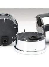 Dakota Digital 5.4" Triple Round Carbon Fiber MHX System for Custom Metric Builds                                     - MHX-1020-C-R - Image 3